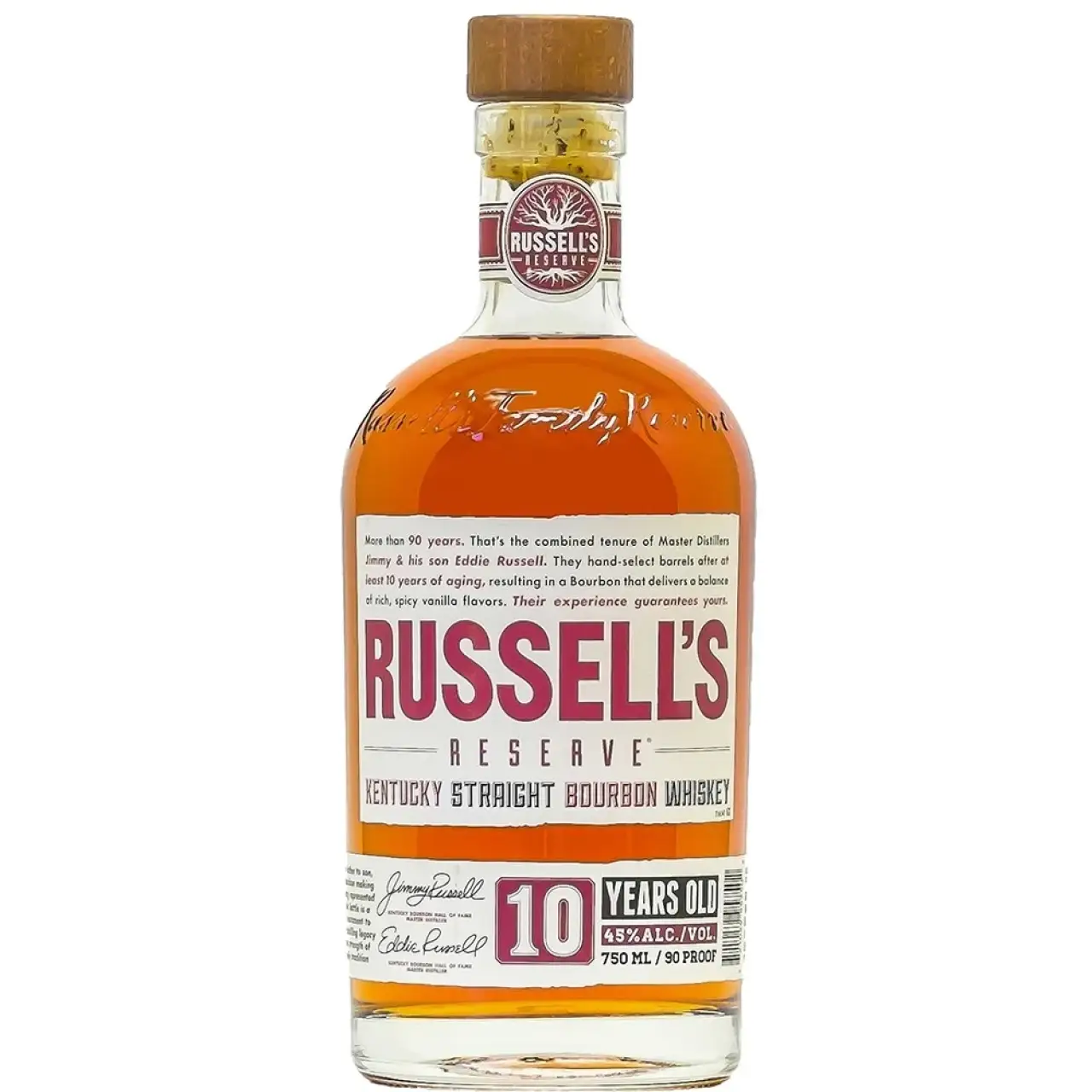 Russell's Reserve 10 Year Old Kentucky Straight Bourbon Whiskey 750ml