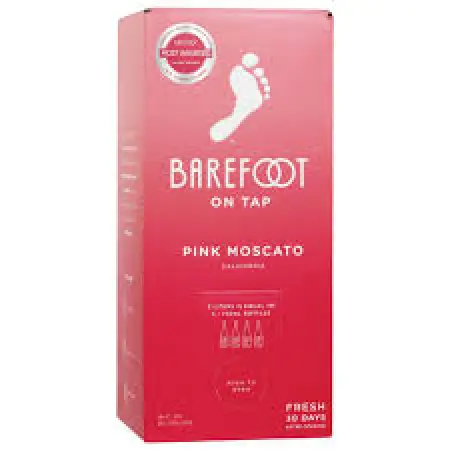 Barefoot Pink Moscato 3L