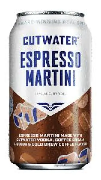 Cutwater Espresso Martini 4 Pack 355ml Cans