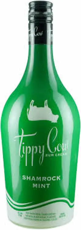 Tippy Cow Shamrock Mint Rum Cream 750ml