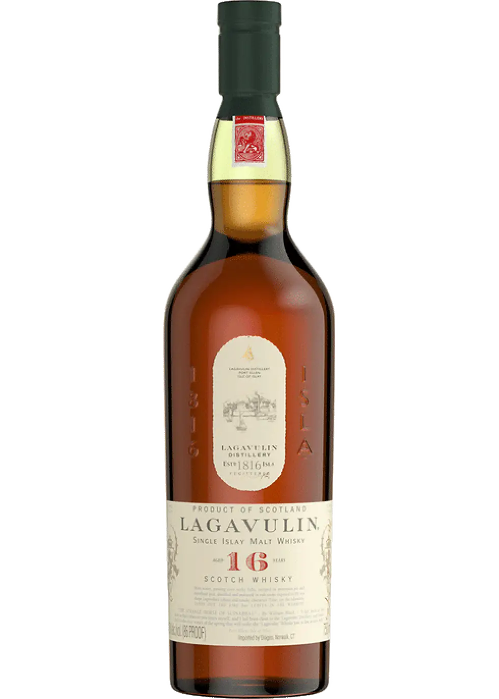 Lagavulin 16 Year Old Single Malt Scotch Whisky 750ml