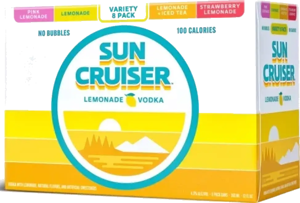 Sun Cruiser Lemonade Variety 8pk 12oz Cans
