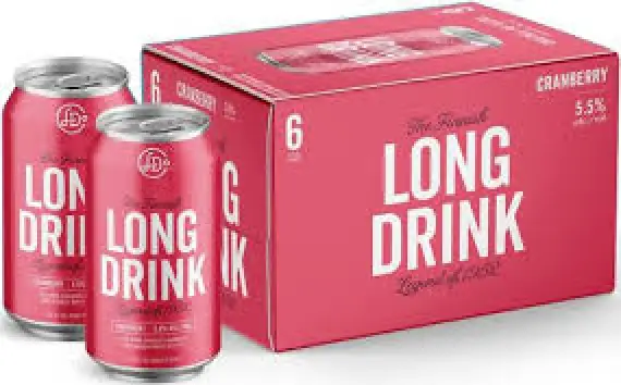 The Finnish Long Drink Cranberry 6pk 12oz Cans