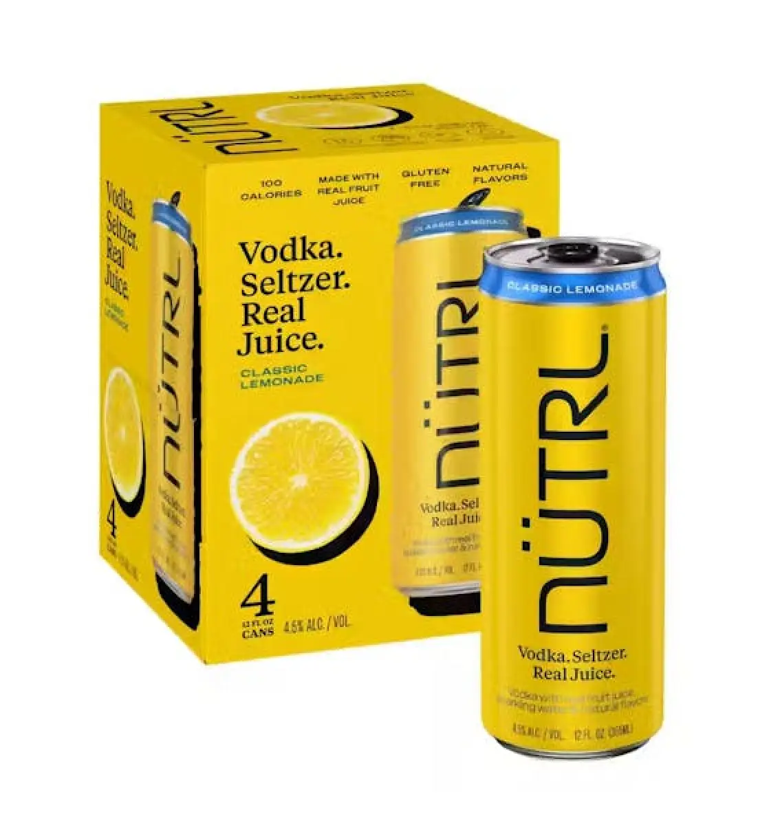 NÜTRL Lemonade Mixed Pack 8 x 12oz Cans