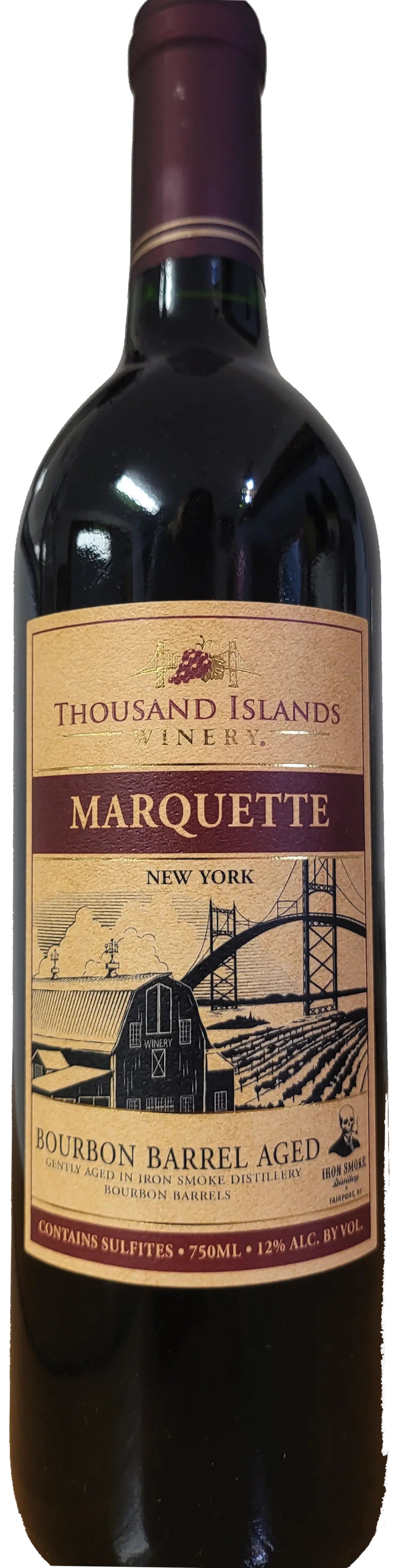 Thousand Islands Winery Marquette Bourbon Barrel Aged 750ml