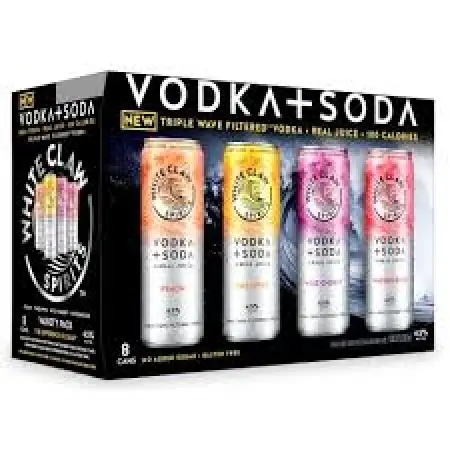White Claw Vodka + Soda Variety Pack 8pk 12oz Cans