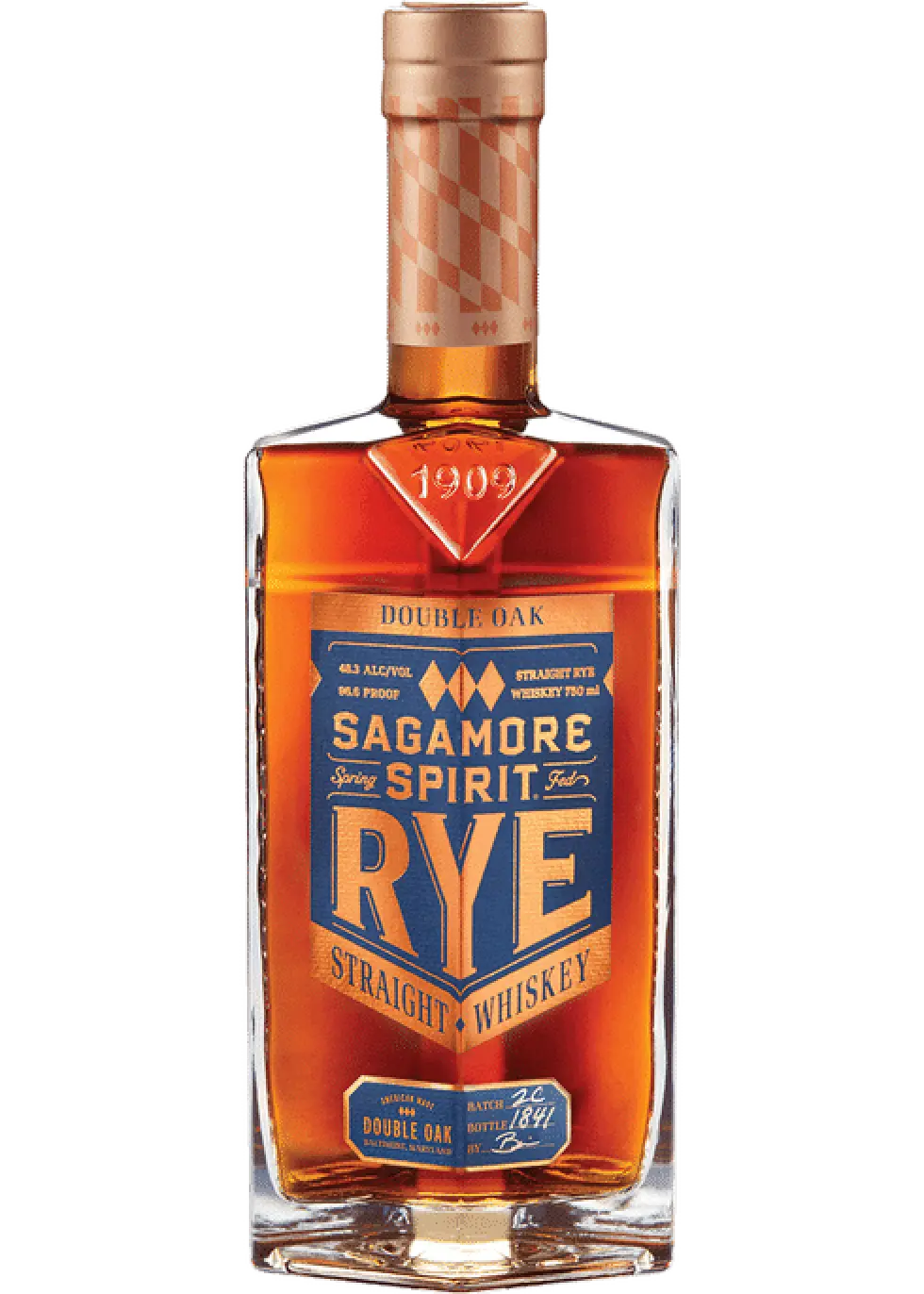 Sagamore Spirit Double Oak Straight Rye Whiskey 750ml