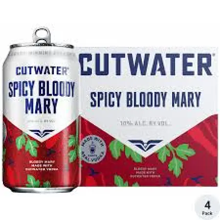 Cutwater Spicy Bloody Mary 4 Pack 355ml