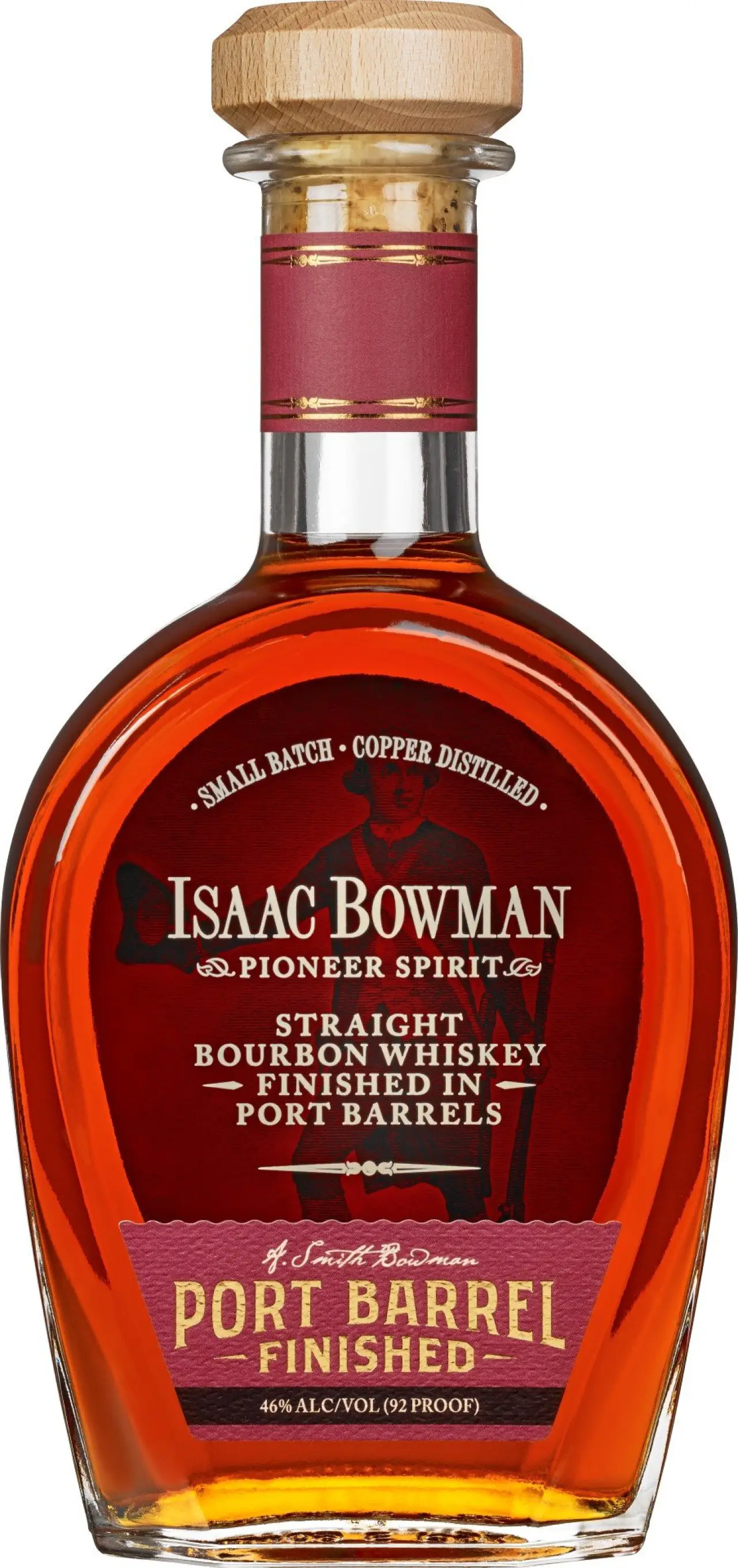 Isaac Bowman Port Barrel Finished Bourbon 750ml
