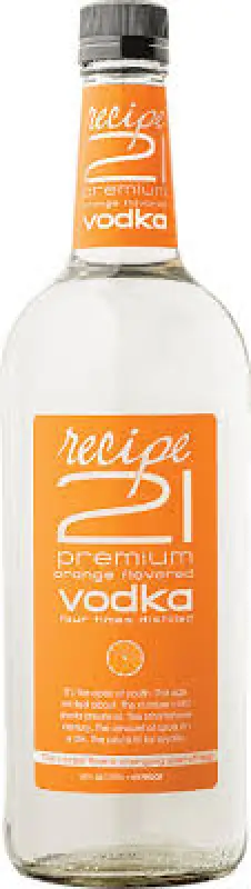 Recipe 21 Orange Vodka 1L