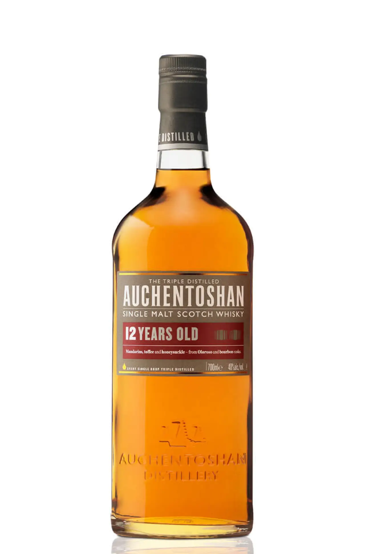 Auchentoshan 12 Year Old Single Malt Scotch Whisky 750ml