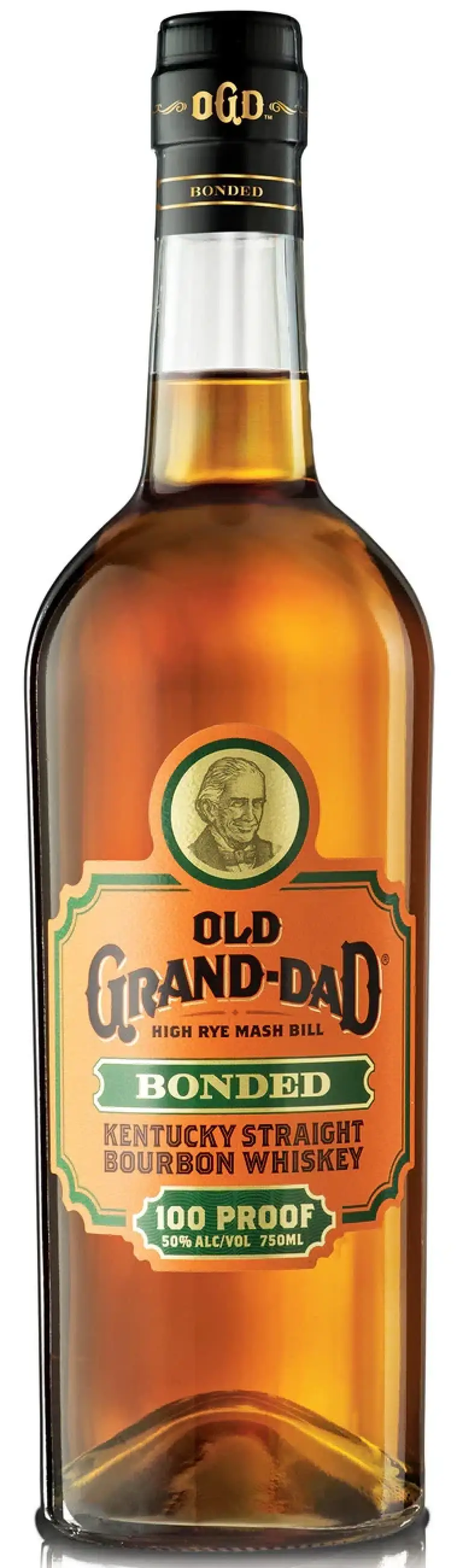 Old Grand-Dad 100 Proof Kentucky Straight Bourbon Whiskey 1L