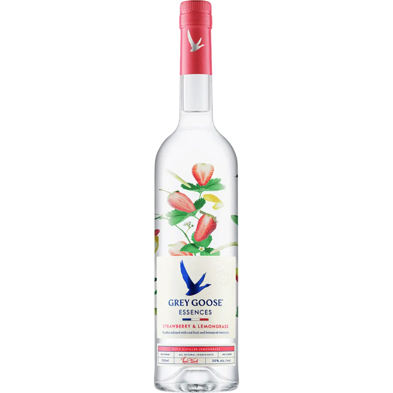 Grey Goose Essences Strawberry & Lemongrass Vodka 750ml