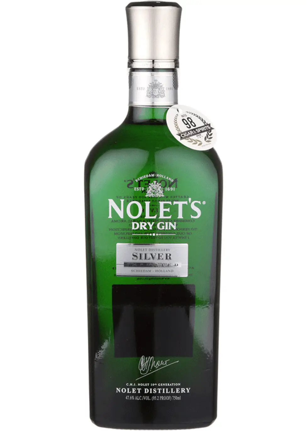 Nolet's Silver Dry Gin 750ml