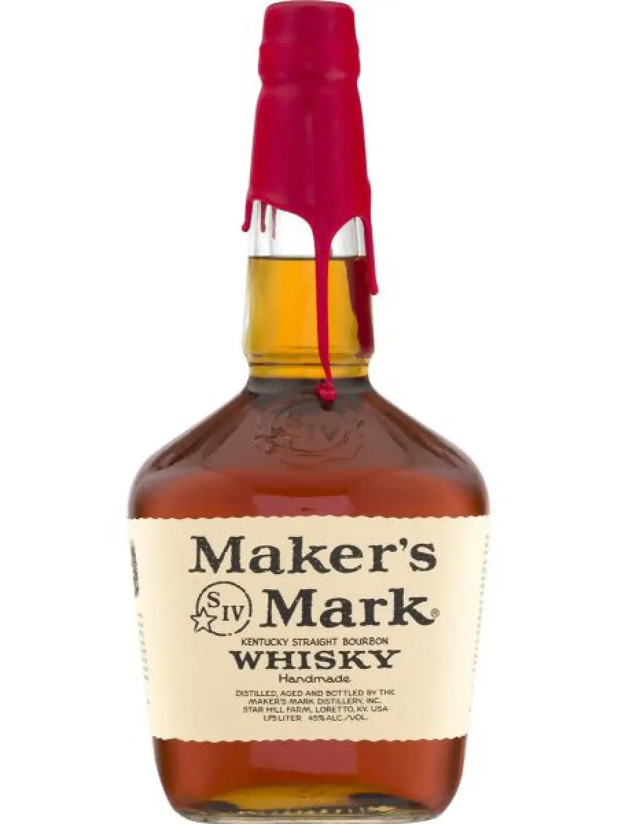 Maker's Mark Kentucky Straight Bourbon Whisky 1.75L