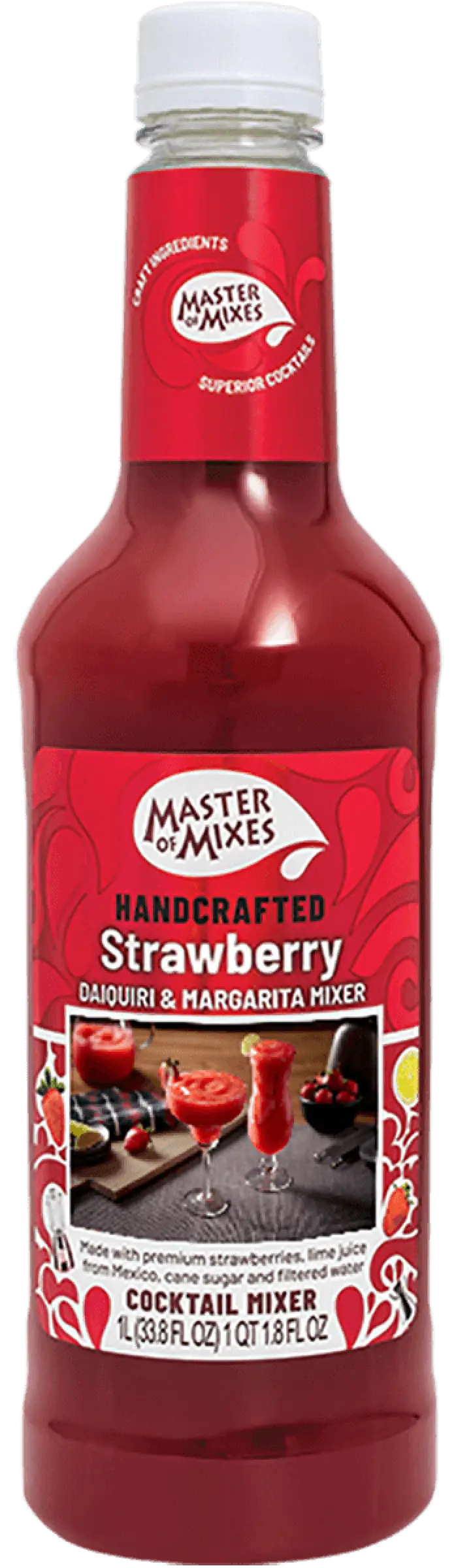 Master Of Mixes Strawberry Daiquiri/Margarita Mixer 1L