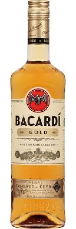 Bacardi Gold Rum 750ml