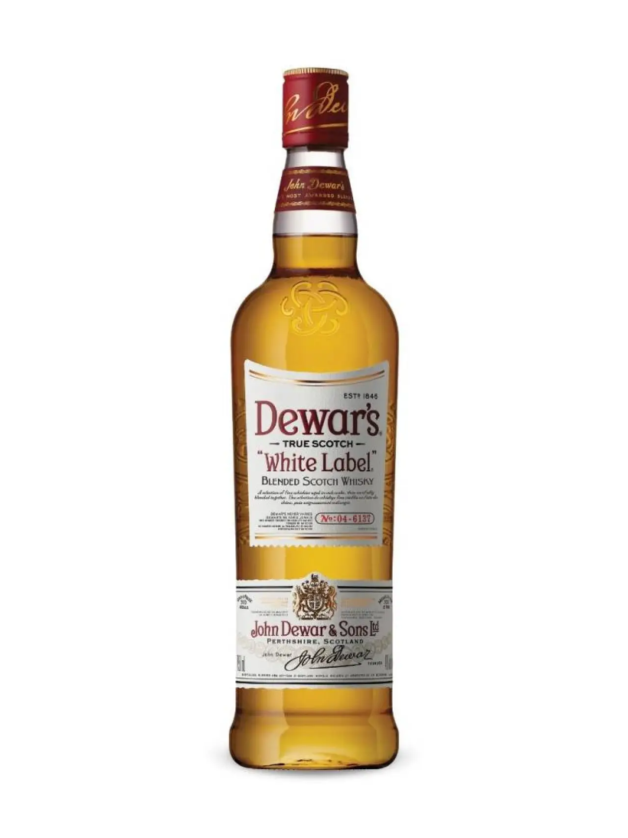 Dewar's White Label Blended Scotch Whisky 750ml