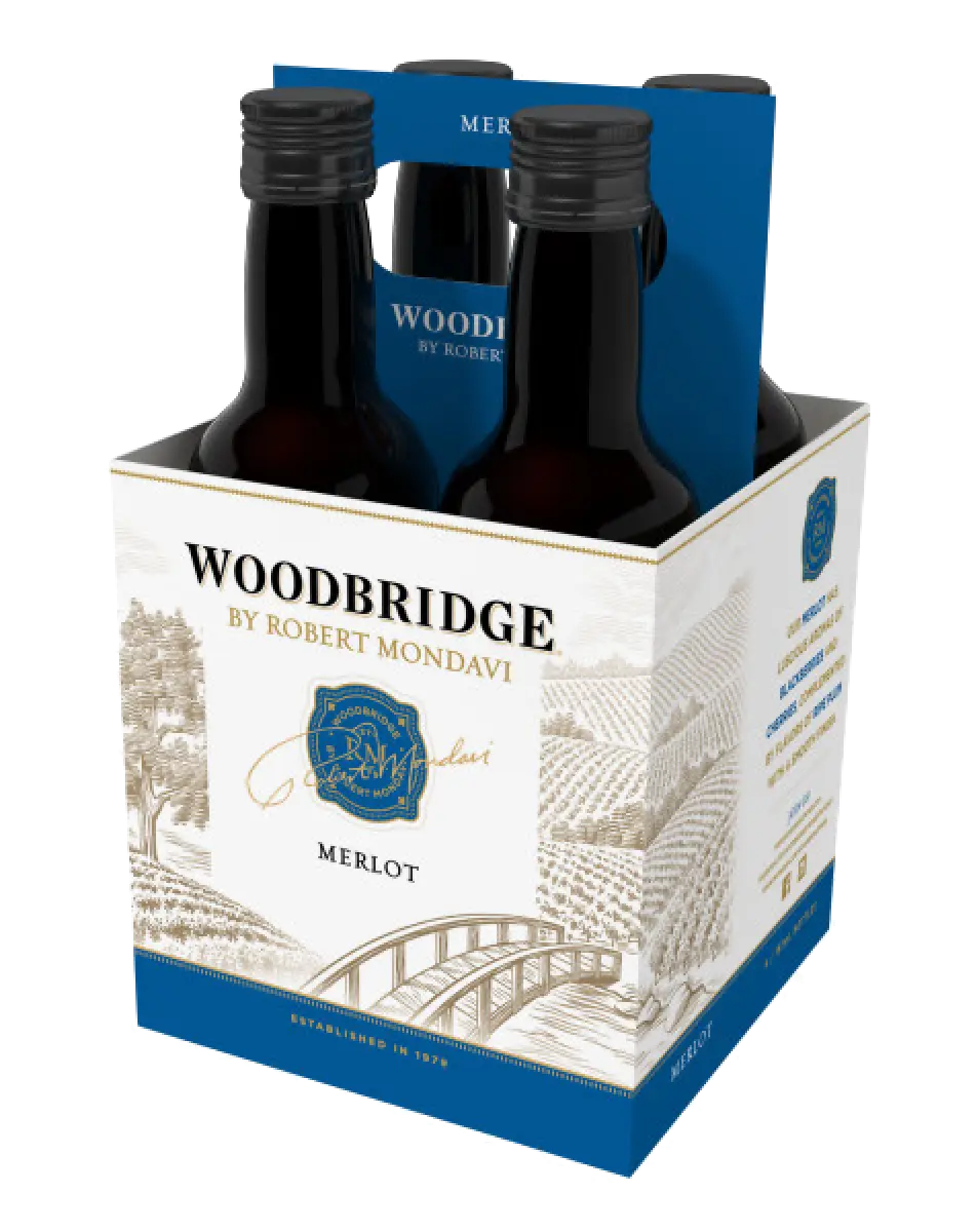 Woodbridge Merlot 4Pk 187ml