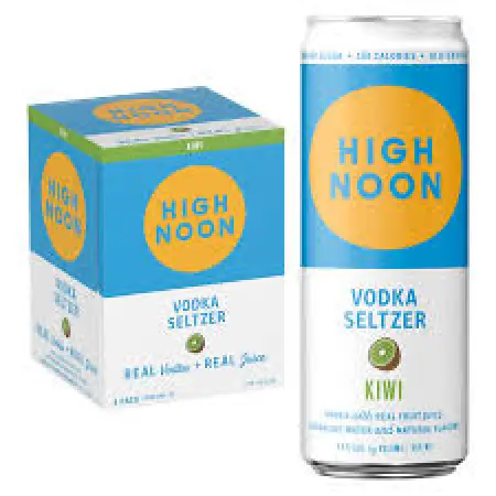 High Noon Kiwi Vodka & Soda 4Pk 355ml