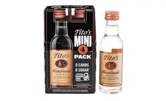 Tito's Handmade Vodka 4 x 50ml
