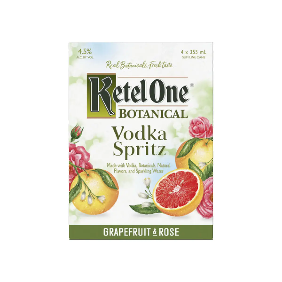 Ketel One Botanical Grapefruit & Rose Vodka Spritz 750ml
