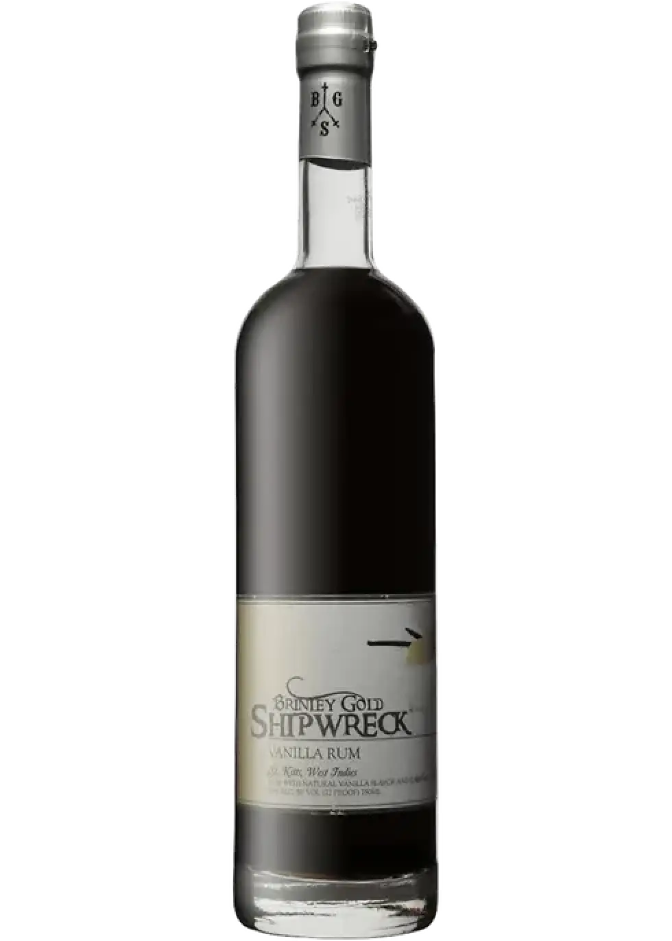 Brinley Gold Shipwreck Vanilla Rum 750ml