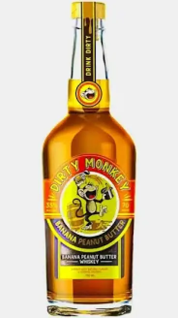 Dirty Monkey Banana PB Whiskey 750ml