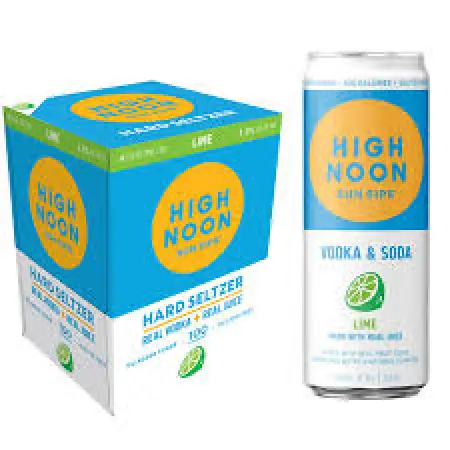 High Noon Lime Teq Seltzer 4Pk