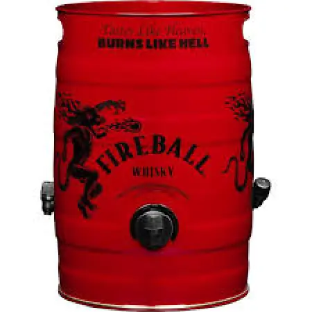 Fireball Cinnamon Whisky Keg 5.25L