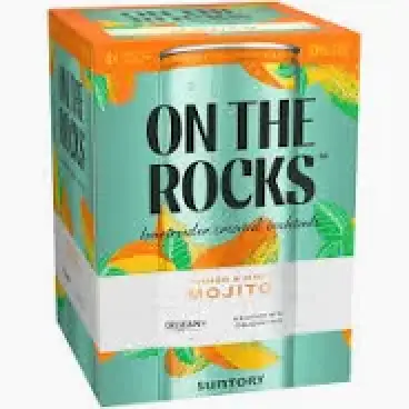 On The Rocks Mango & Mint Daiquiri 4 Pack 355ml