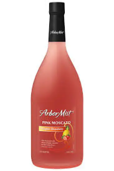 Arbor Mist Pineapple Strawberry Pink Moscato 1.5L