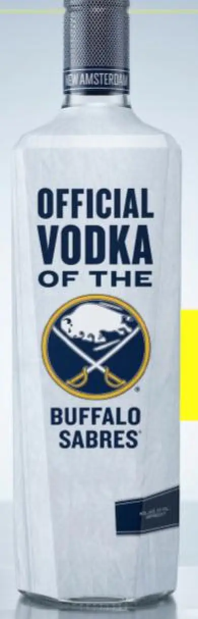 New Amsterdam Vodka Sabres Edition 750ml