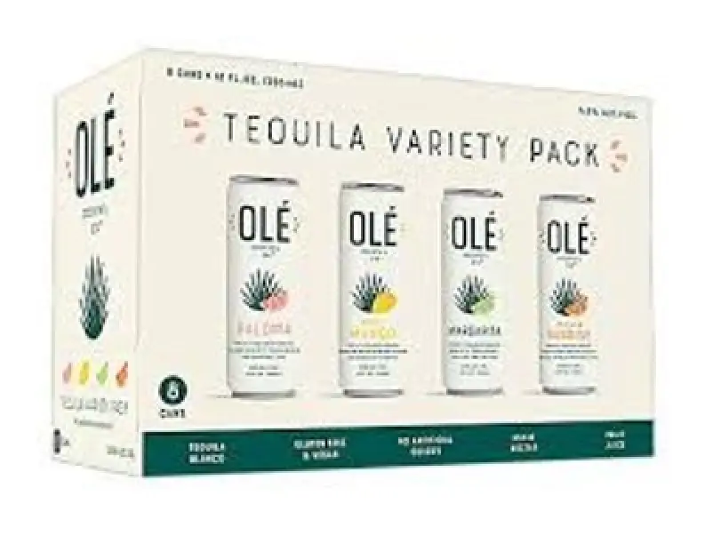 Olé Tequila Cocktail Variety 8-Pack 355ml Cans