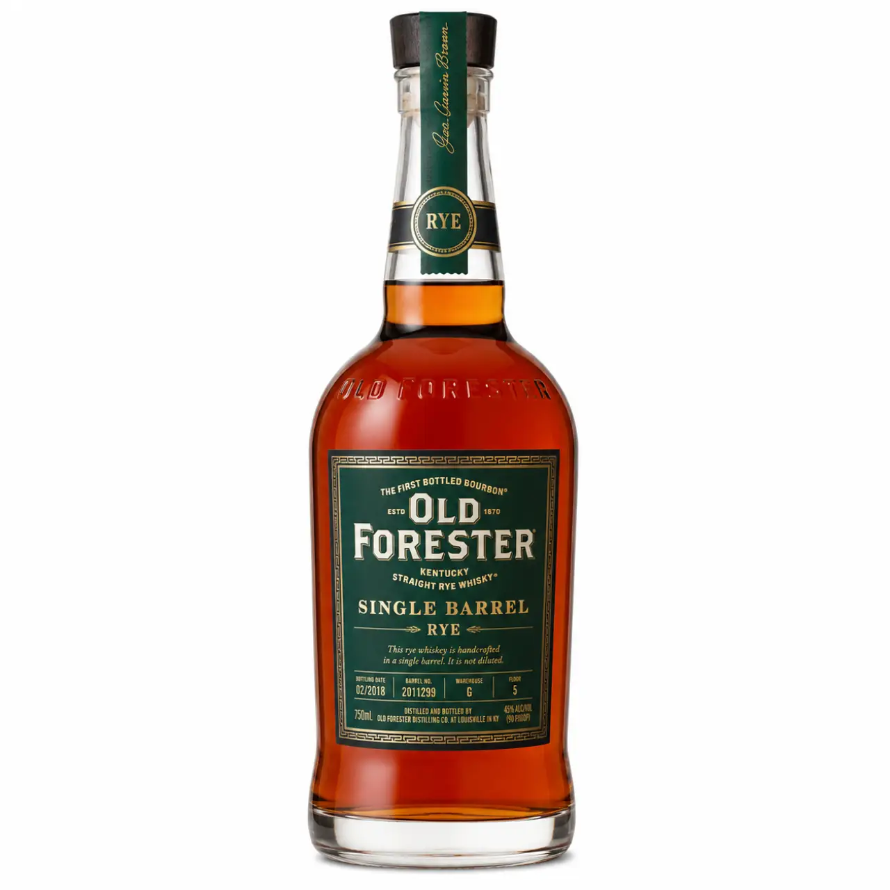 Old Forester Single Barrel Rye 750ml