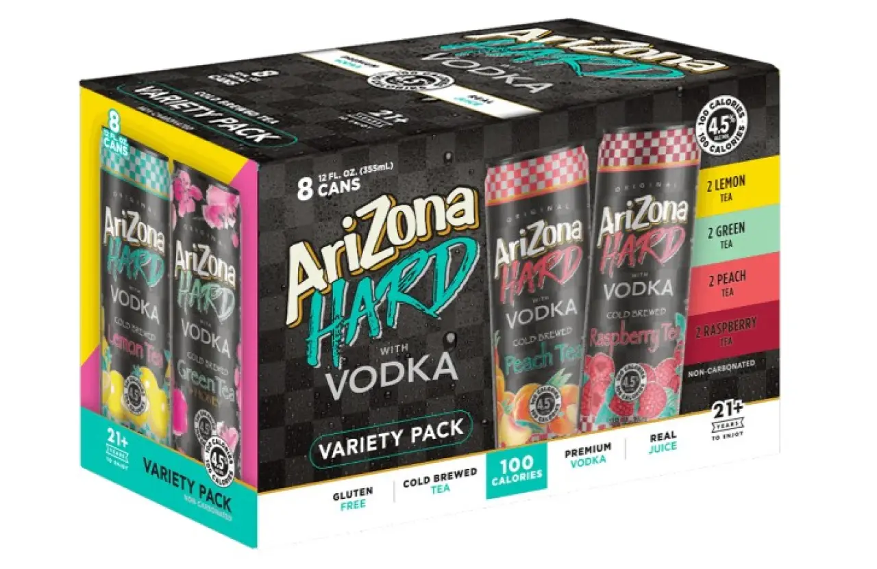 AriZona Hard Green Tea 8 (355ml) Cans