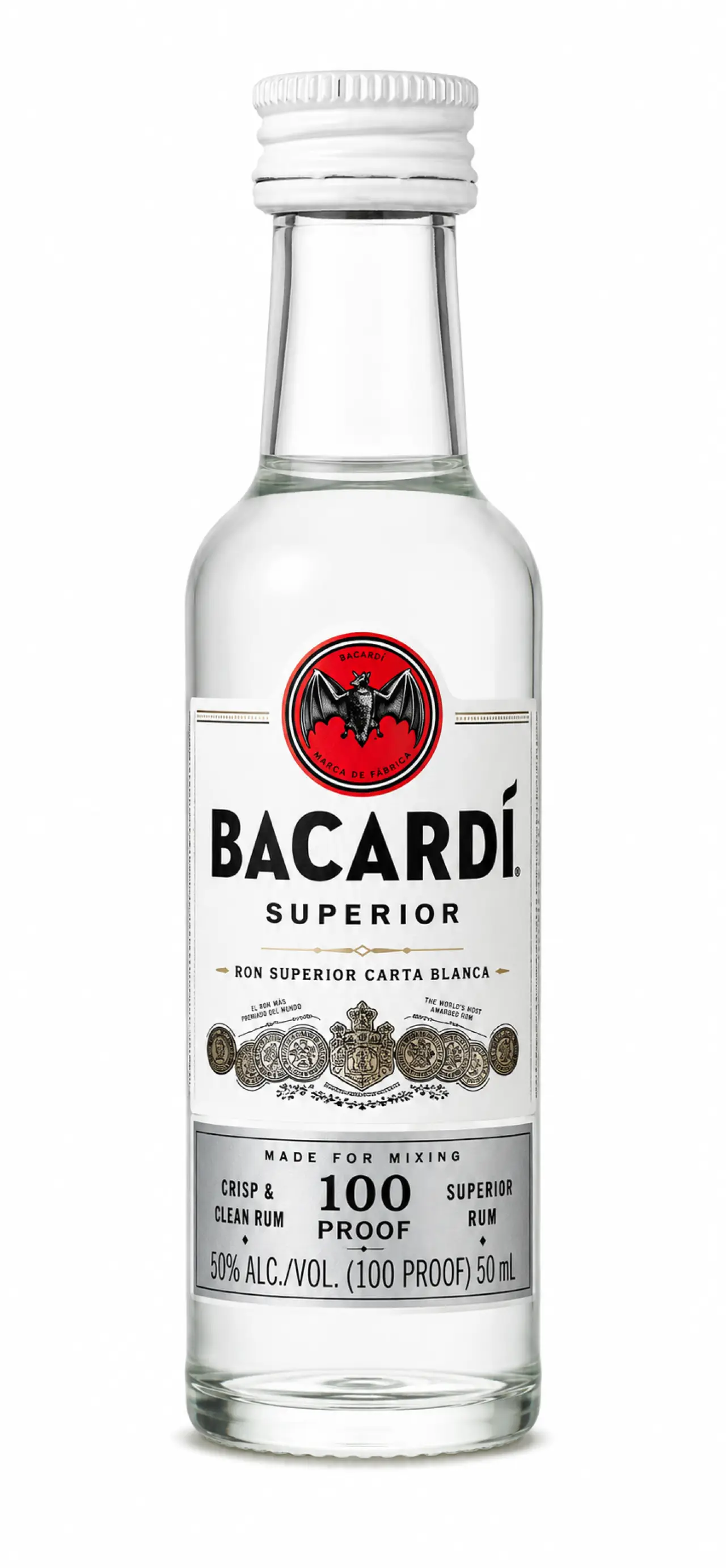 Bacardi Superior 100 50ml
