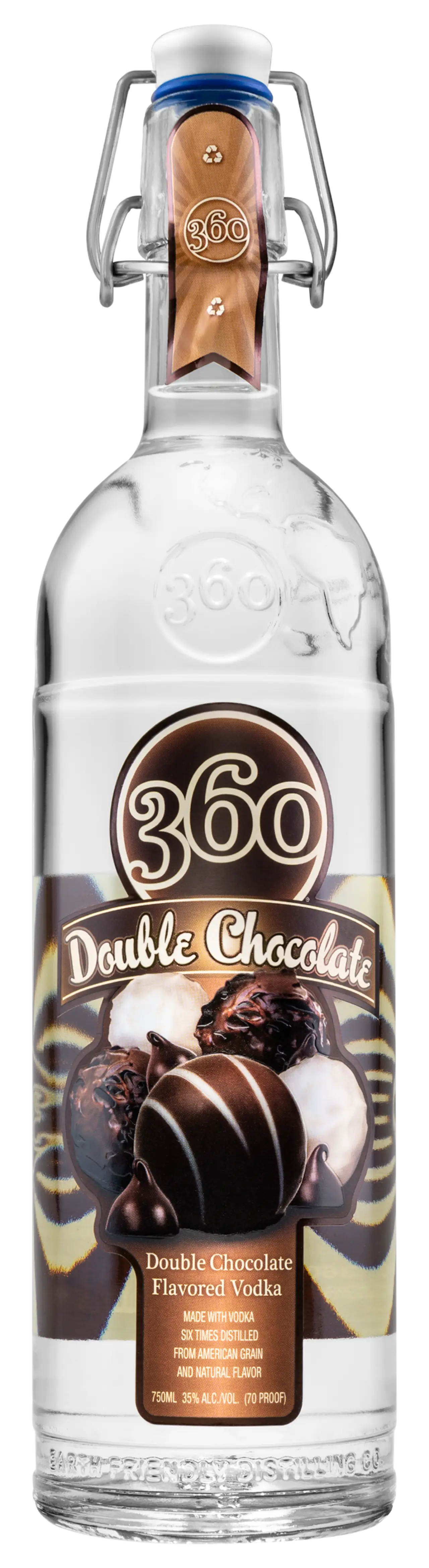 360 Vodka Double Chocolate 1L
