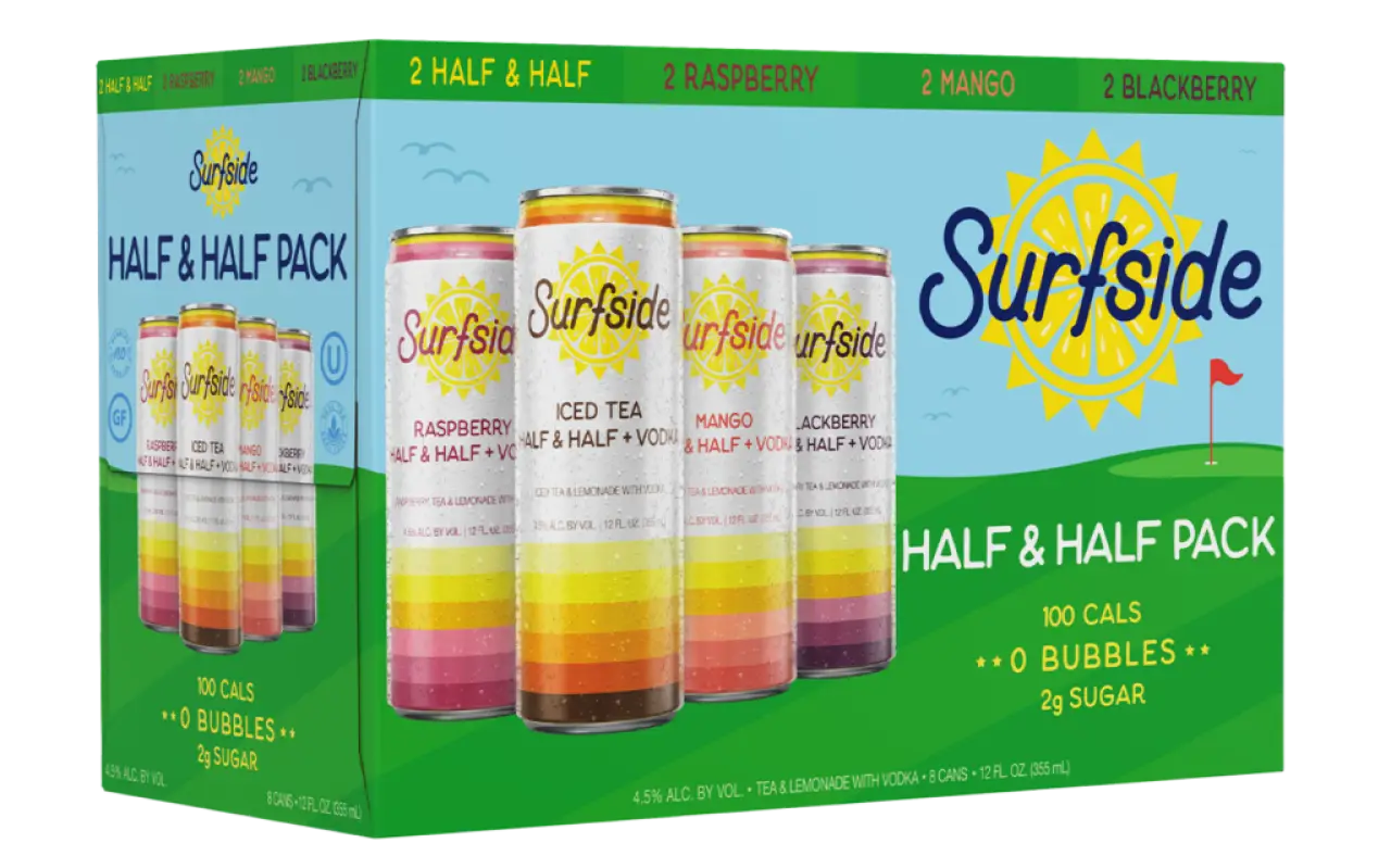 Surfside Half & Half Variety Pack 8 x 12oz Cans