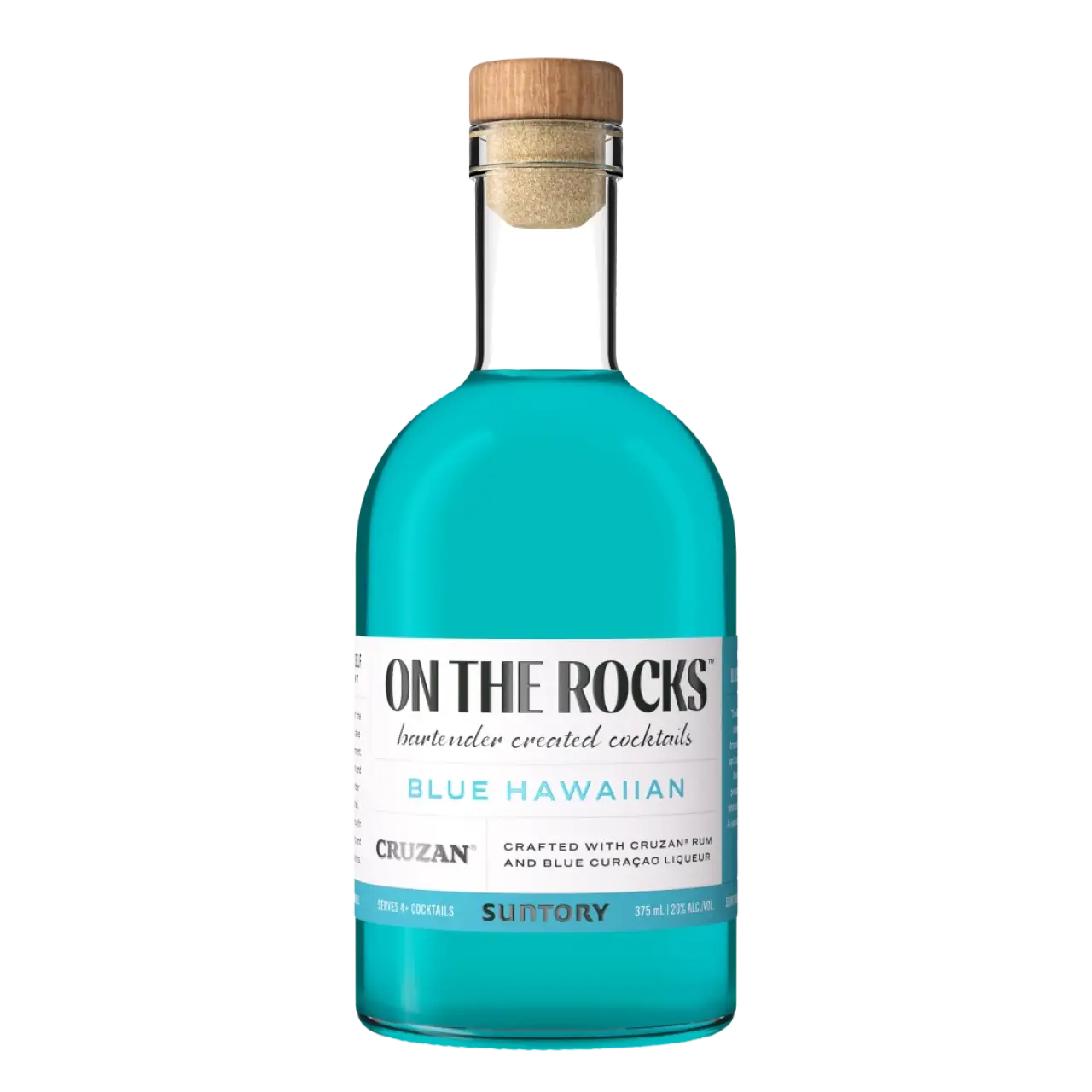 On The Rocks The Blue Hawaiian 375ml