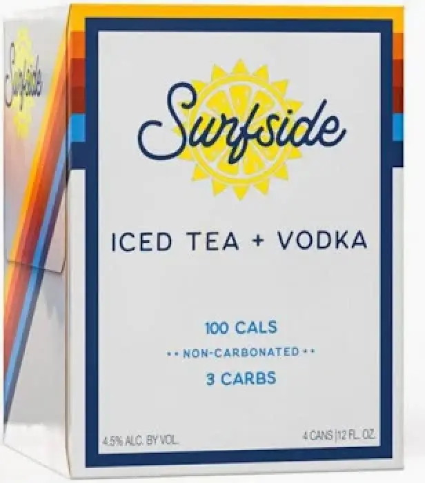 Surfside Iced Tea Vodka 4-pack 355ml cans