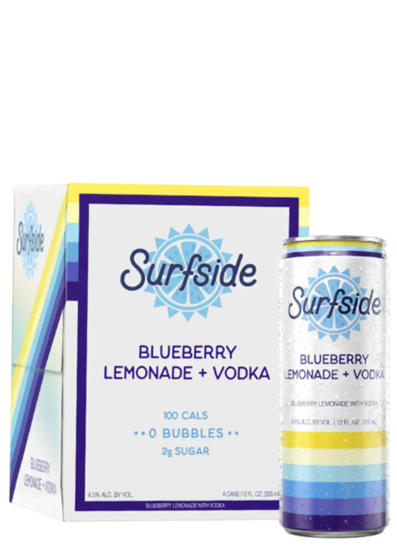 Surfside Blueberry Lemonade Vodka 4-pack 355ml cans
