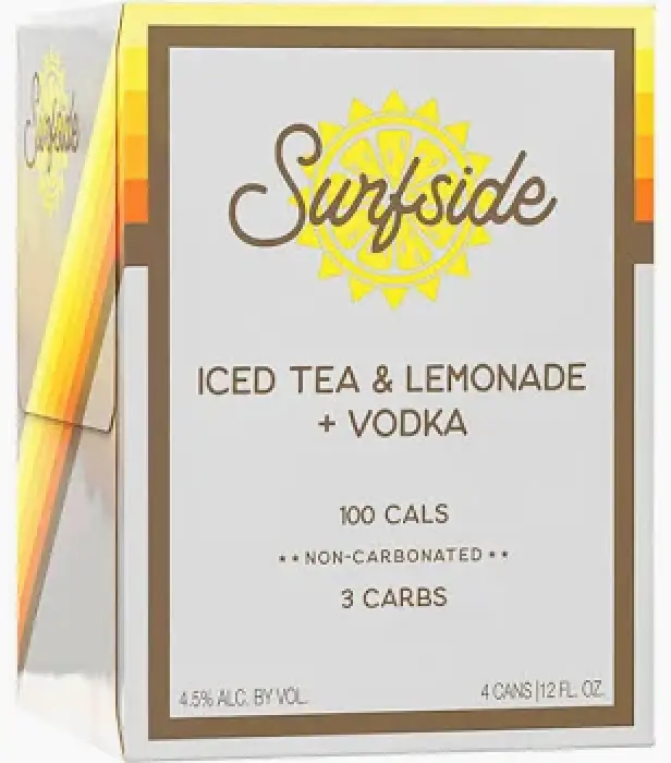 Surfside Iced Tea Lemonade 4-pack 355ml cans