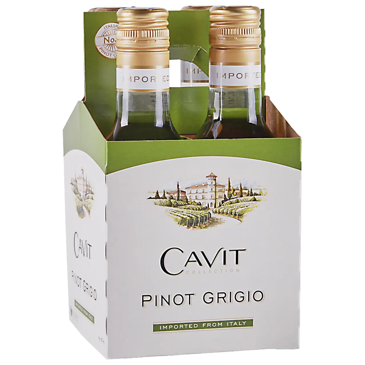Cavit Pinot Grigio 187ml 4 Pack