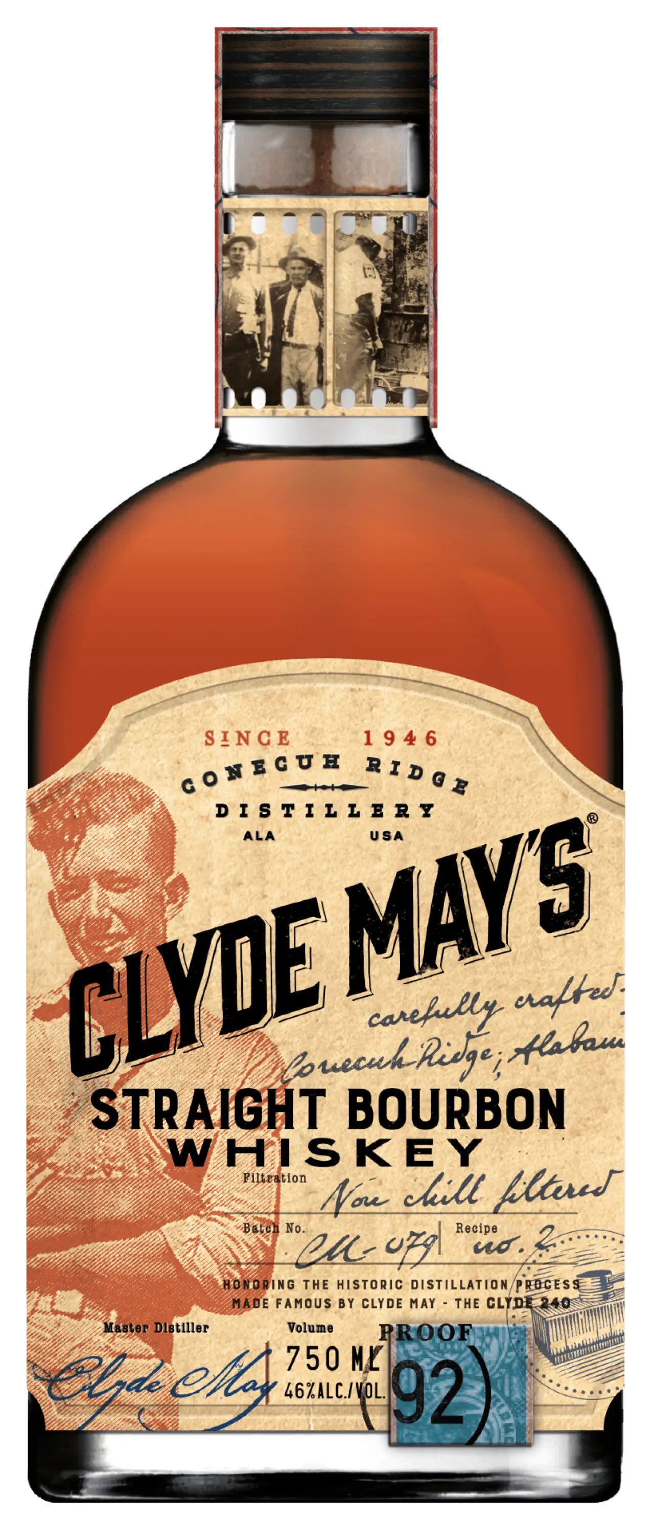 Clyde May's Straight Bourbon Whiskey 750ml