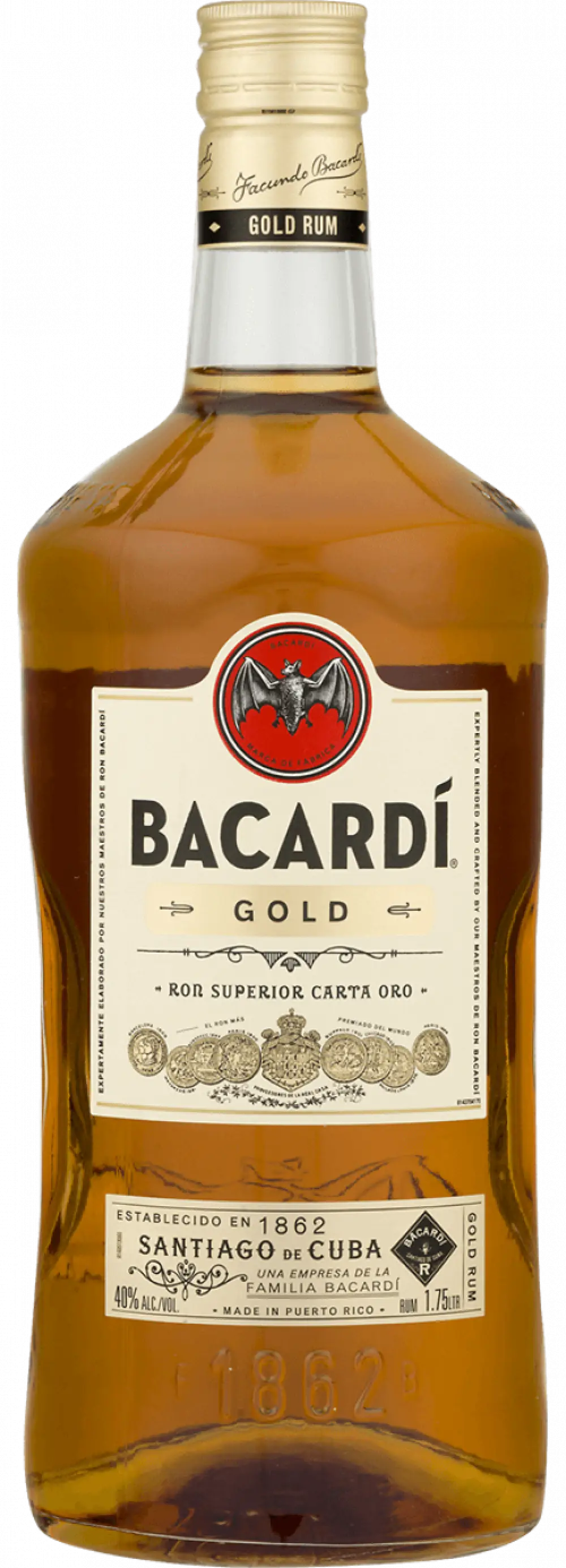 Bacardi Gold Rum 1.75L