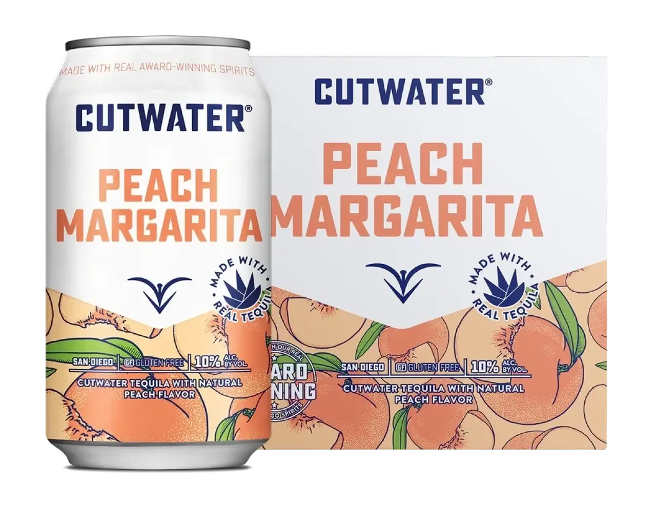 Cutwater Peach Margarita 4pk