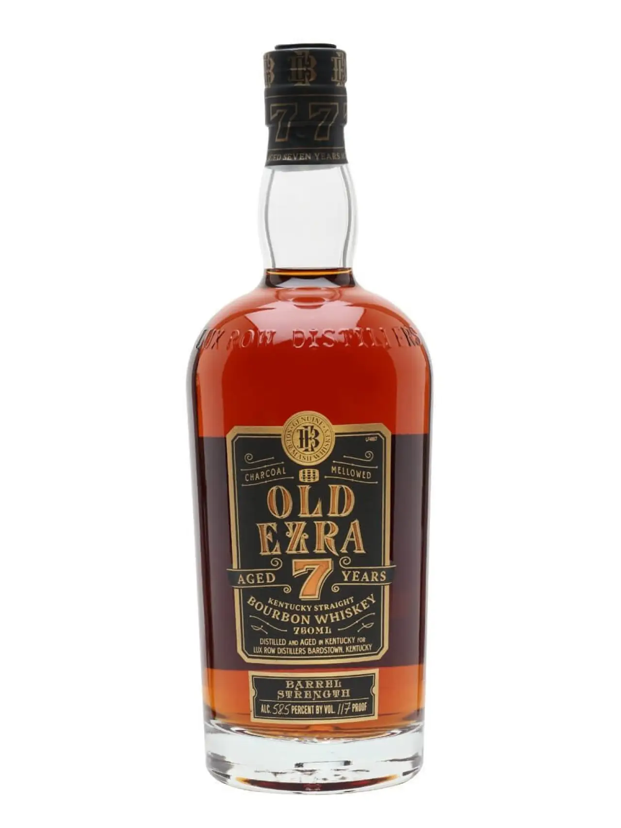 Old Ezra 7 Year Barrel Strength Bourbon 750ml