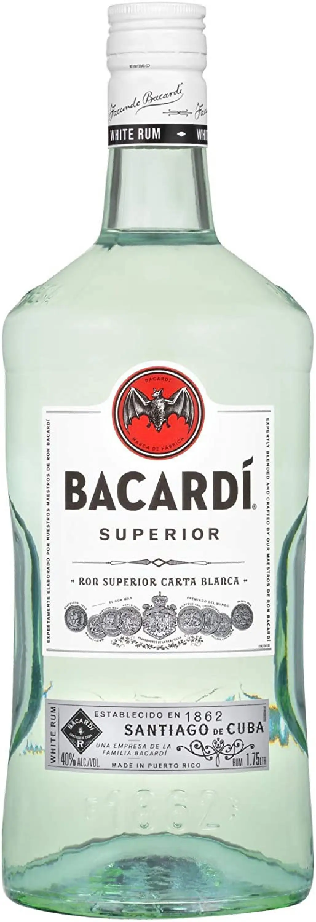 Bacardí Superior White Rum 1.75L