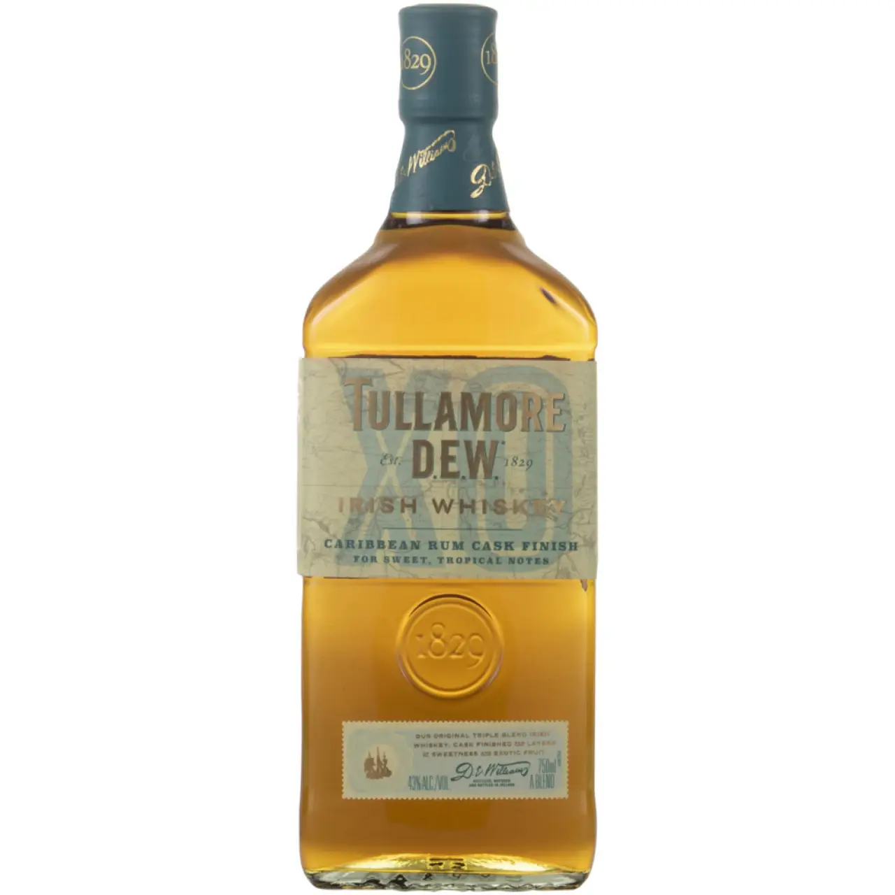 Tullamore D.E.W. Caribbean Rum Cask Finish 750ml